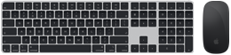 Skats no augšas uz Magic Keyboard ar Touch ID un Magic Mouse