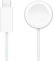 Nabíjačka USB‑C vedľa magnetickej rýchlonabíjačky na Apple Watch
